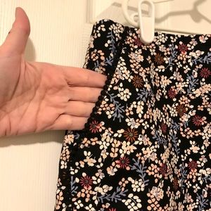 Loft Floral Shift Skirt